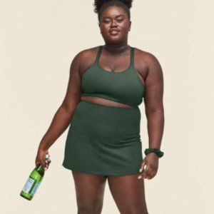 GF Collective Moss Green Skort
